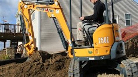 mustang mini excavators|mustang 250z specs.